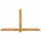 Ekena Millwork Eugene Rough Sawn Timber Gable Bracket, Western Red Cedar, 72"W x 39"H x 2"D x 4"F, 13/12 Pitch GBW072X39X0204EUG00RWR - alternate 1